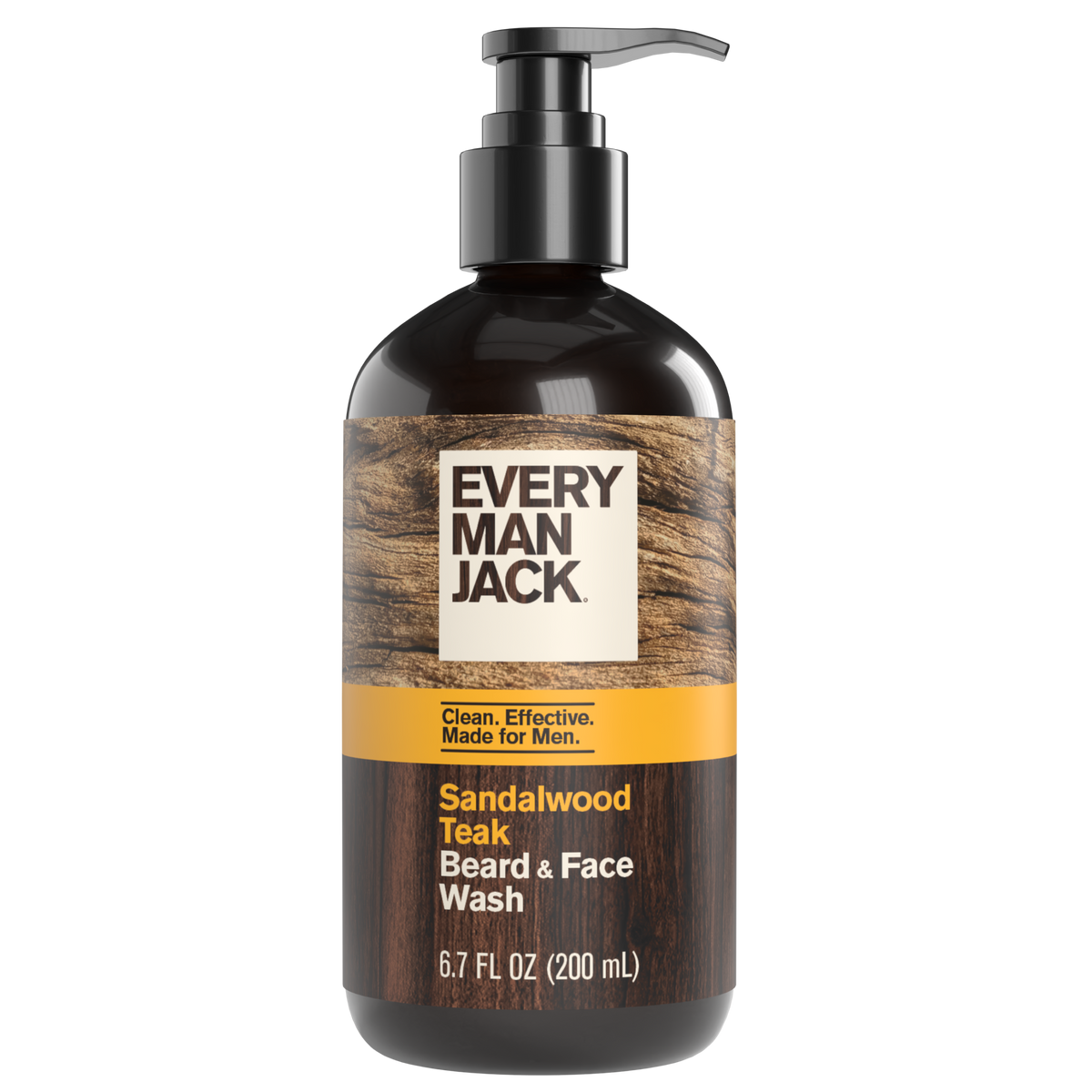 Every Man Jack Beard + Face Wash, Sandalwood