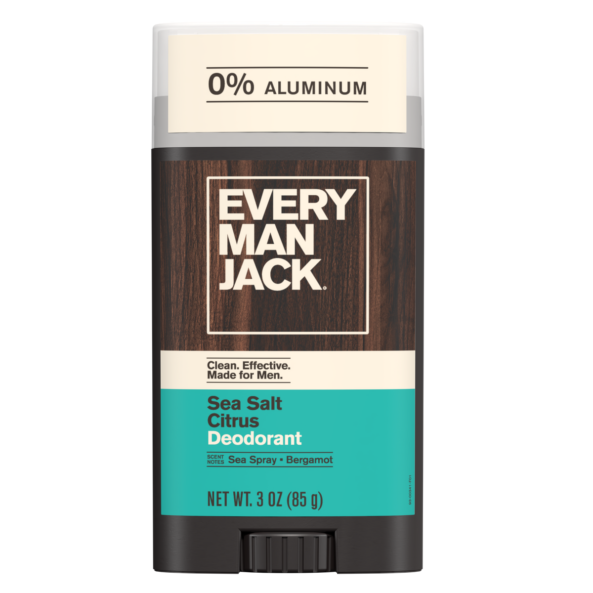Every Man Jack Aluminum-Free Deodorant, Sea Salt