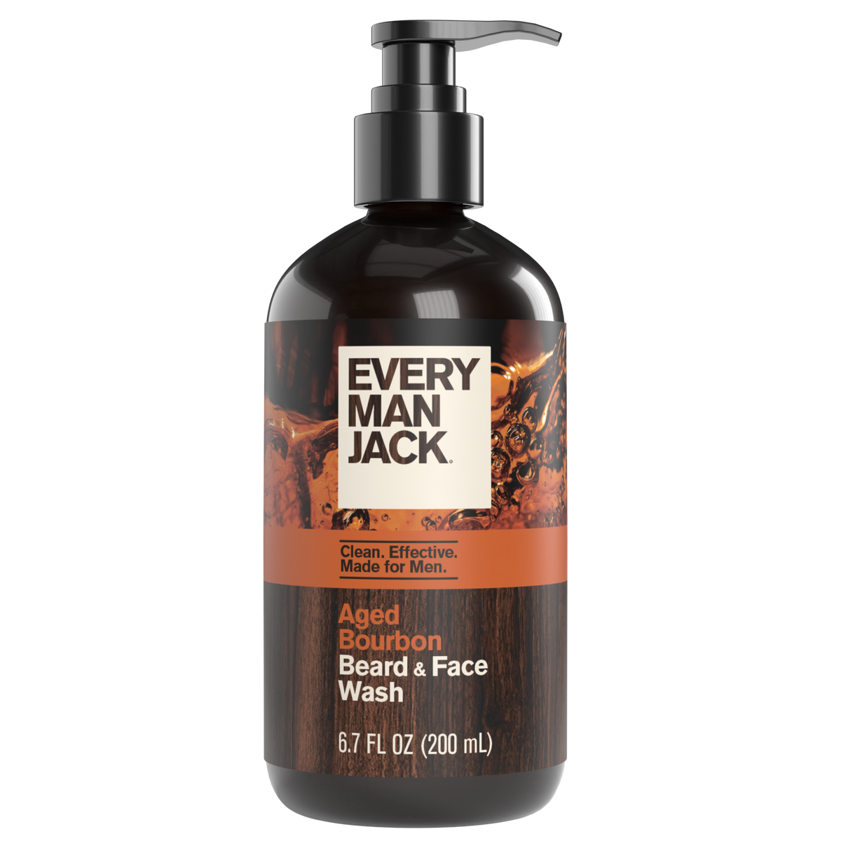 Every Man Jack Beard + Face Wash, Aged Bourbon