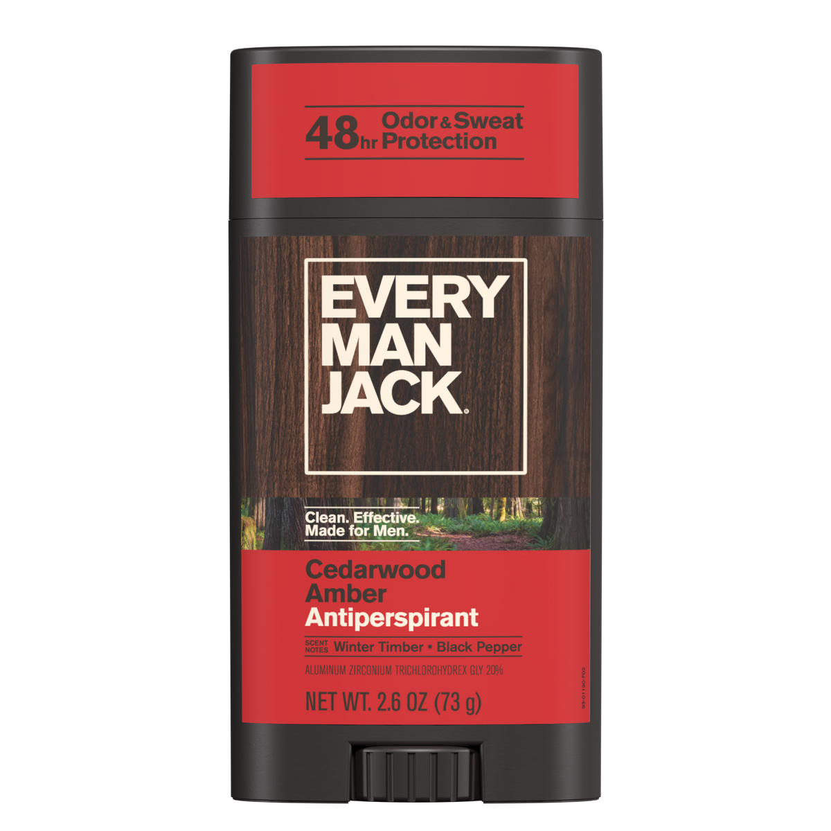 Every Man Jack Antiperspirant & Deodorant, Cedarwood