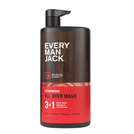 Every Man Jack 3-in-1 All Over Wash, Cedarwood