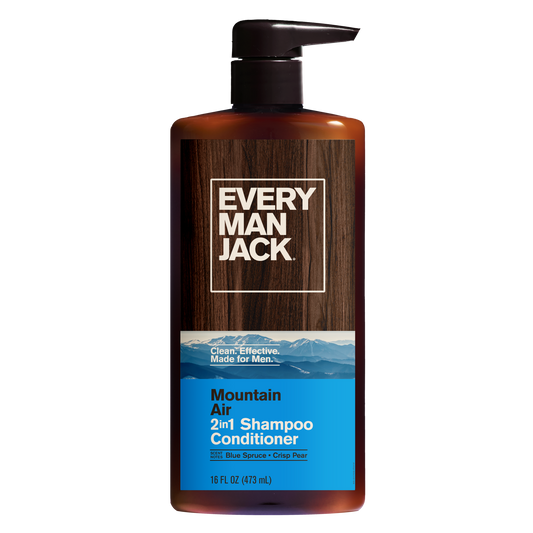 Every Man Jack 2-in-1 Shampoo + Conditioner, Mountain Air