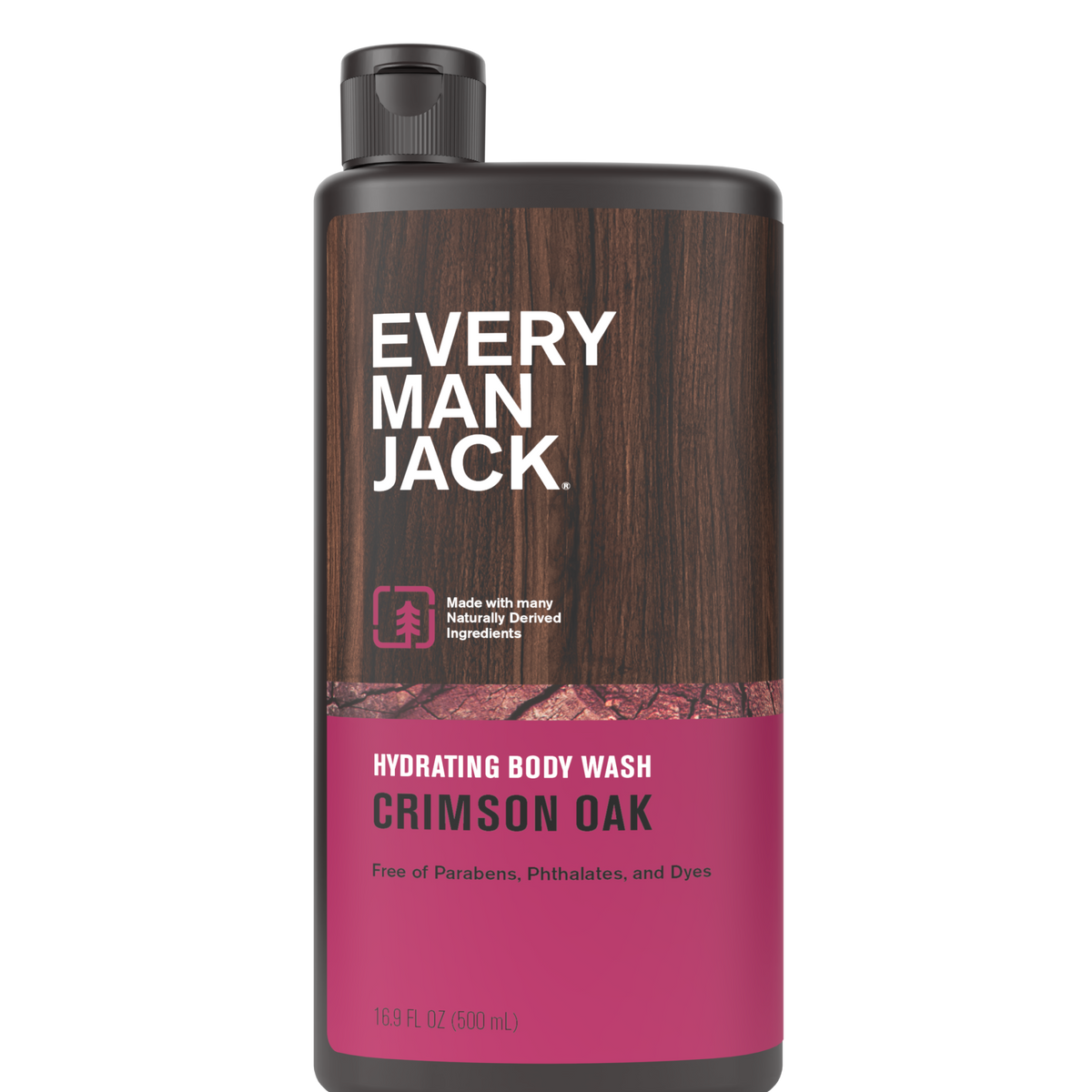 Every Man Jack Body Wash, Crimson Oak 500ml