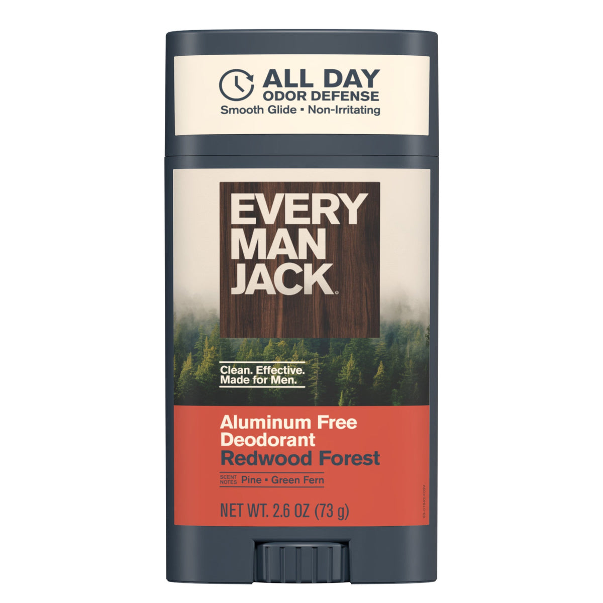Every Man Jack All-Day Odour Defense Deodorant, Redwood Forest