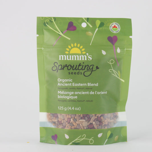 Mumm's Certified Organic Ancient Eastern Blend Sprouting Seed Blend, 125g