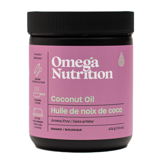 454g | Omega Nutrition Coconut Oil Aroma Free