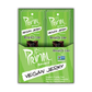 Primal Spirit Foods Primal Strips Vegan Jerky, Plant-Based Seitan, Soy and Shiitake Strips, 6 Flavours, Box of 24 x 28g - Mesquite Lime