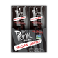 Primal Spirit Foods Primal Strips Vegan Jerky, Plant-Based Seitan, Soy and Shiitake Strips, 6 Flavours, Box of 24 x 28g - Thai Peanut