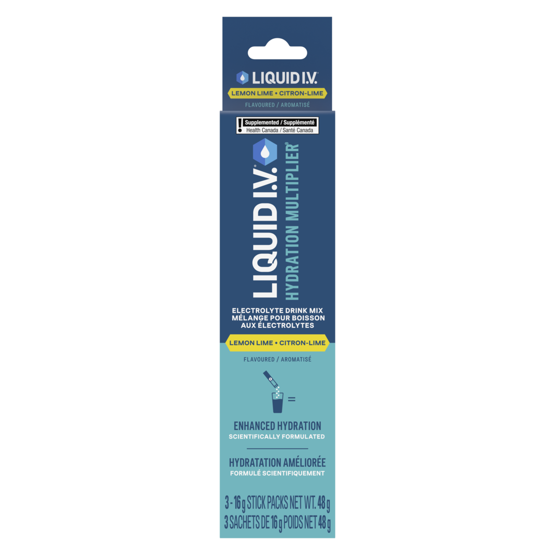 Liquid I.V. Hydration Multiplier, Electrolyte Drink Mix with 3x the Electrolytes of Leading Sports Drinks, 3, 6 or 16 Stick Packs
