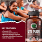 120 Vegetable Capsules | Pure Lab Vitamins UTI Pure