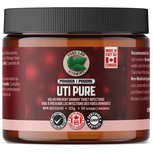 125g Natural Flavour | Pure Lab Vitamins UTI Pure Powder