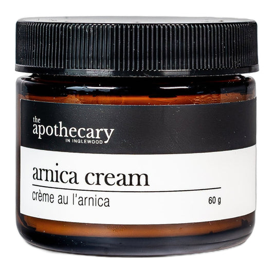 The Apothecary in Inglewood Arnica Cream with Devil’s Claw, Comfrey and Rosemary Oil, Massage Cream for Tired Muscles, 60g