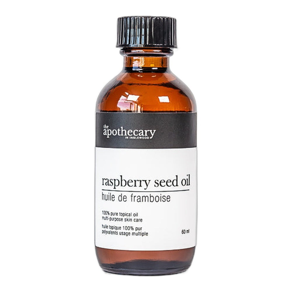 The Apothecary in Inglewood Red Raspberry Seed Oil, Pure Antioxidant Face Oil Rich in Vitamin E and Omega-3, 60ml