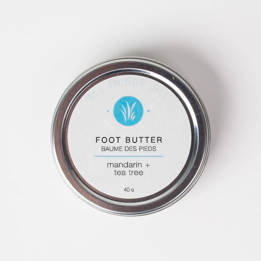 All Things Jill Mandarin + Tea Tree Foot Butter - 40g