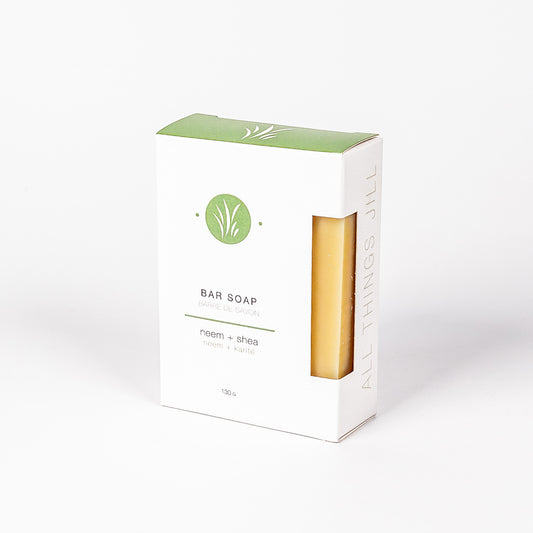 All Things Jill Neem + Shea Bar Soap - 130g