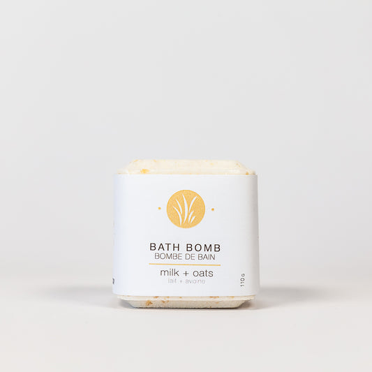 All Things Jill Milk + Oats Bath Bomb - 4 x 105g