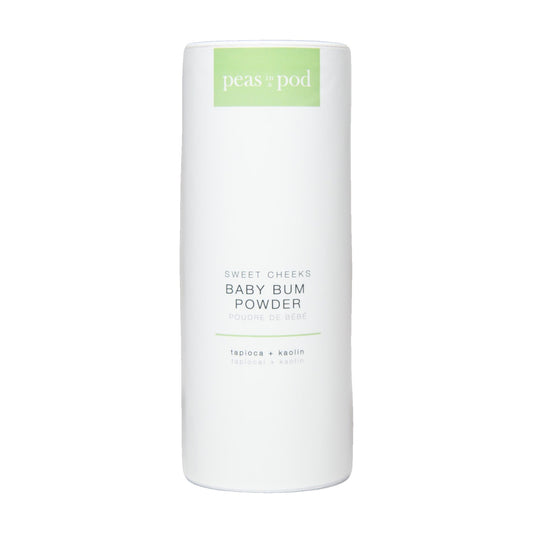 Peas In A Pod Sweet Cheeks Baby Bum Powder, Talc-Free Arrowroot, Tapioca and Kaolin Clay with Lavender, 100g