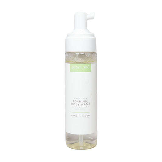 Peas In A Pod Sweet Pea Foaming Baby Body Wash and Shampoo, Plant Oil Soap with Lavender, 210ml