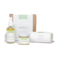 Peas In A Pod Luscious Bum Baby Diapering Kit, Bum Balm 50g, Bum Spray 60ml and 2 Bamboo Cloth Wipes