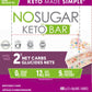 No Sugar Company Keto Bar, 0g Sugar Low Net Carb Bars, Case of 12 or 4-Pack