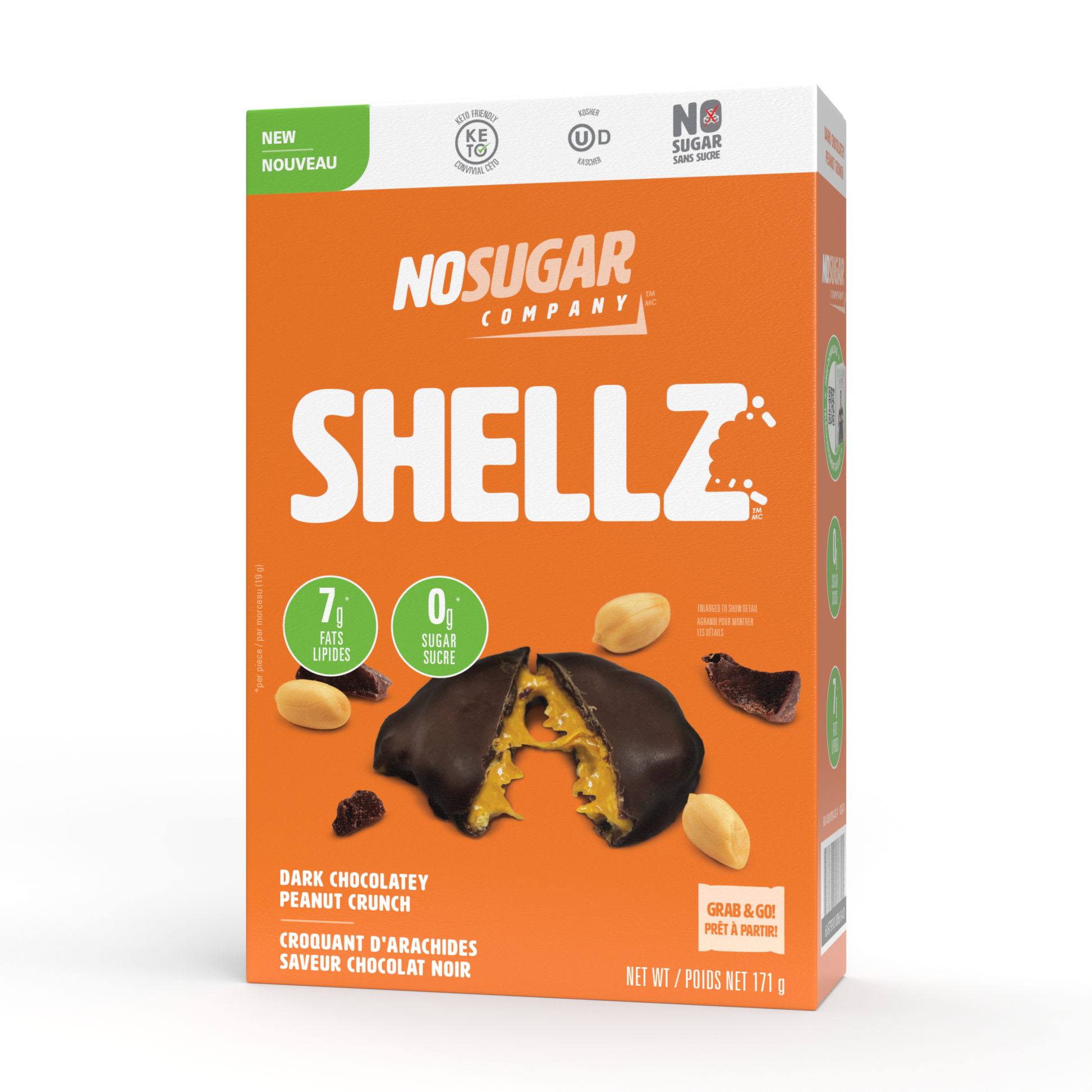 Peanut Butter 171g Bag | No Sugar Company Shellz Peanut Butter