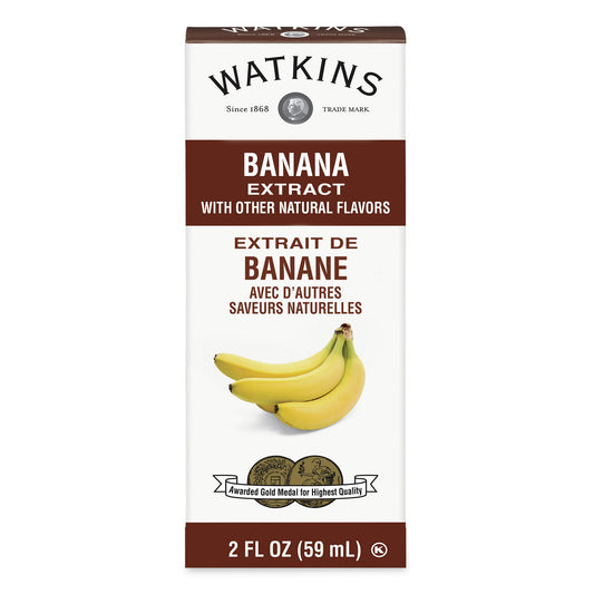 Watkins Flavour Extracts, Case of 6 x 59ml - Banana