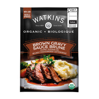 Watkins Organic Gravy Seasoning Mix, Brown Gravy Case of 12 or Country Gravy Case of 6