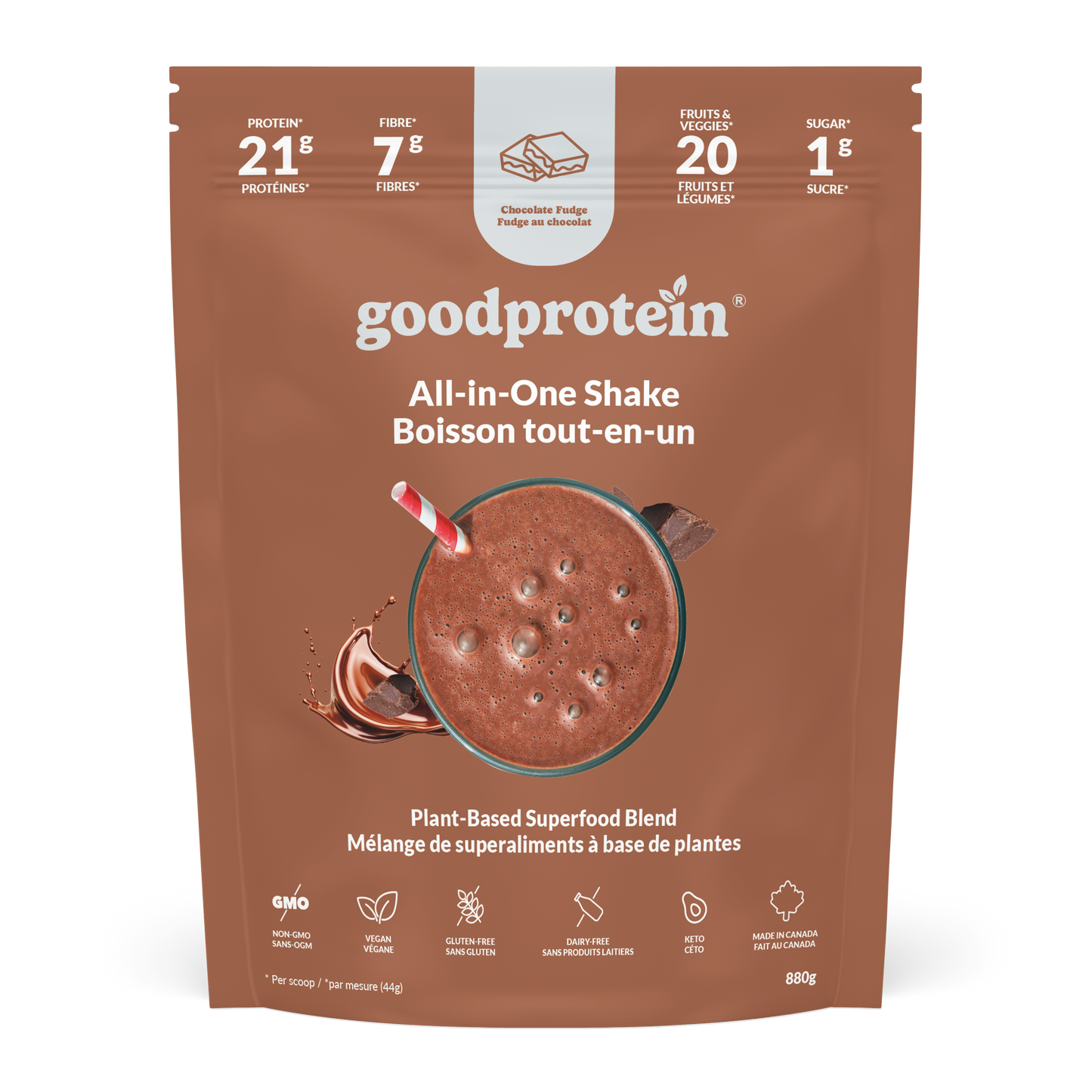 Good Protein All-in-One Chocolate Fudge 880g
