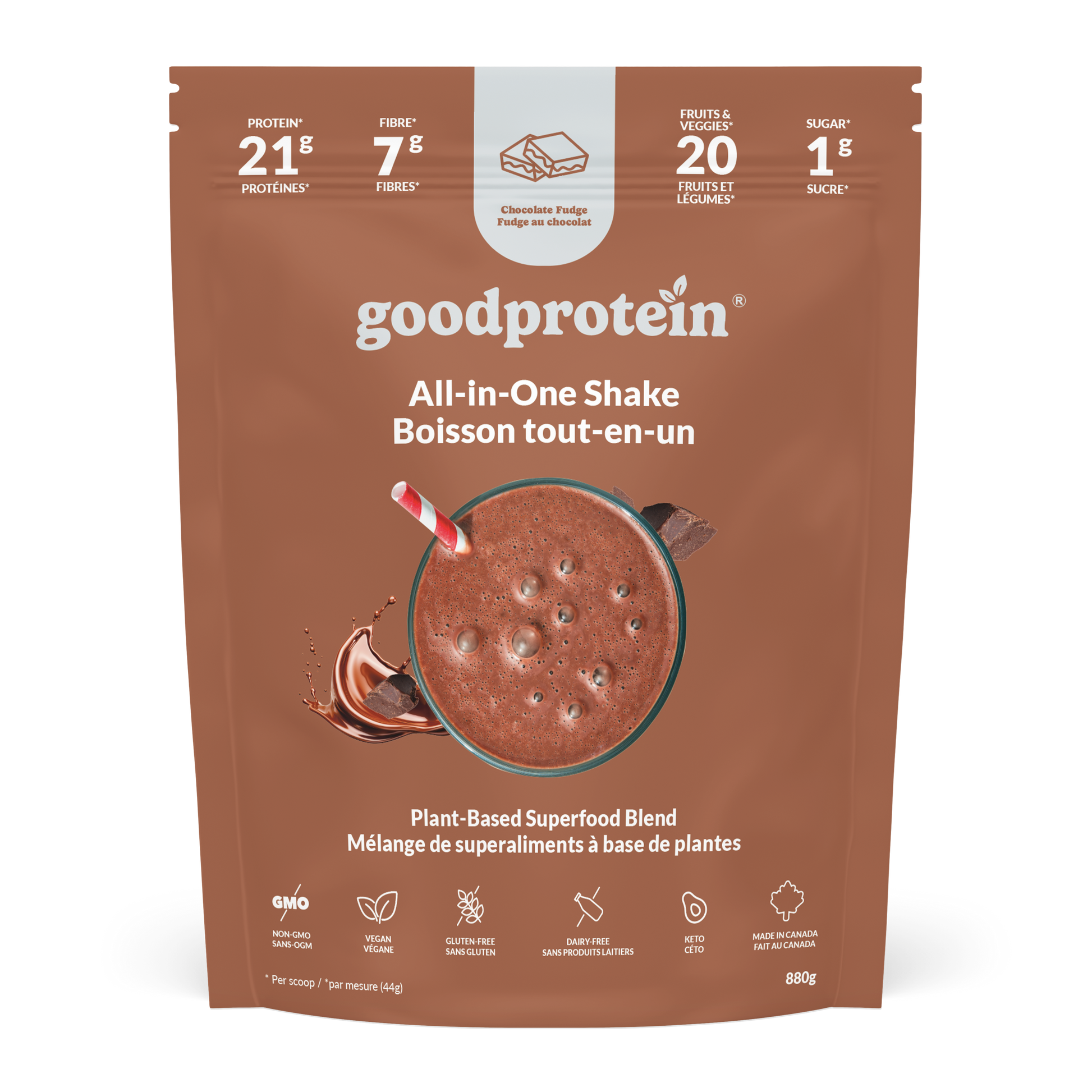 Good Protein All-in-One Chocolate Fudge 880g