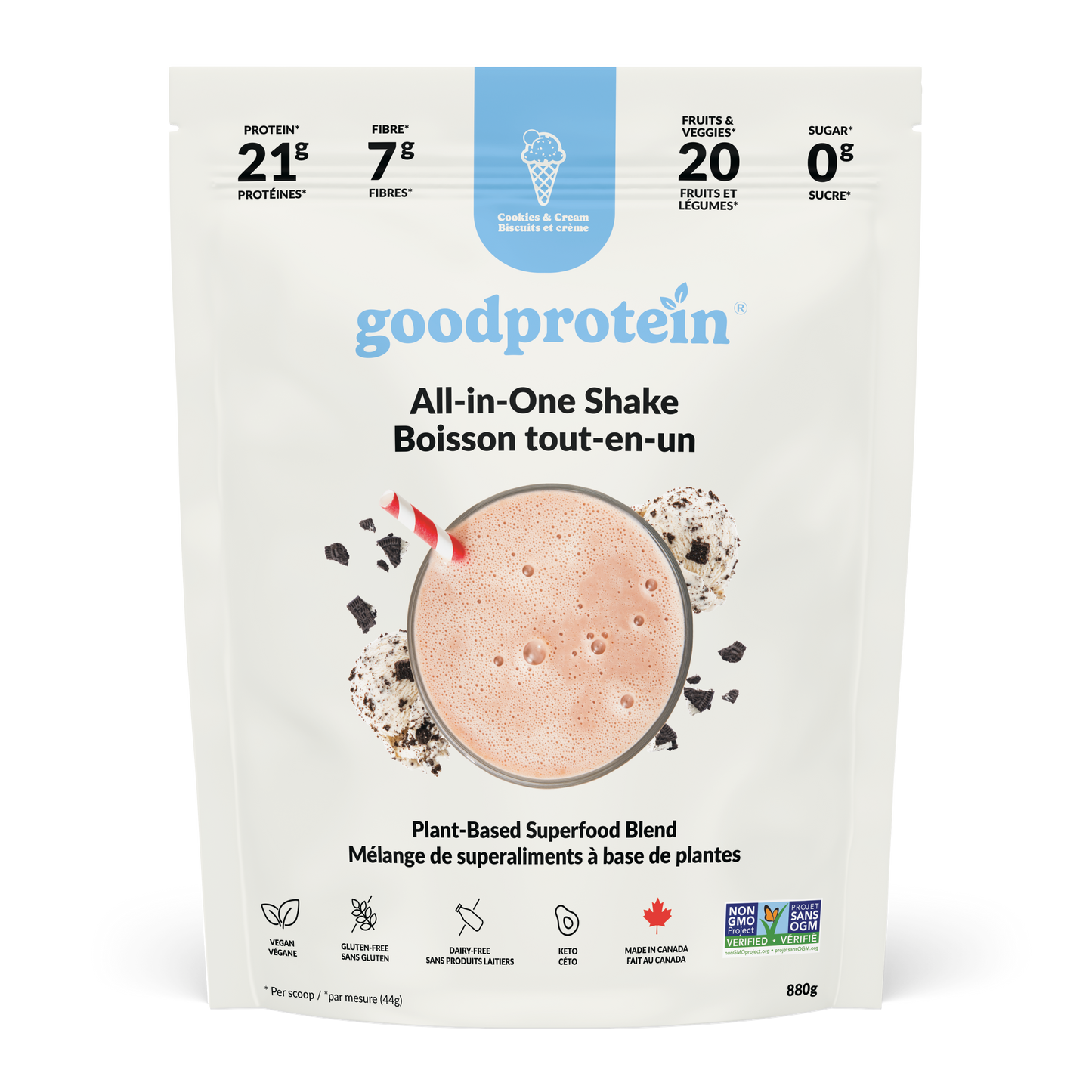 Good Protein All-in-One Cookies & Cream 880g