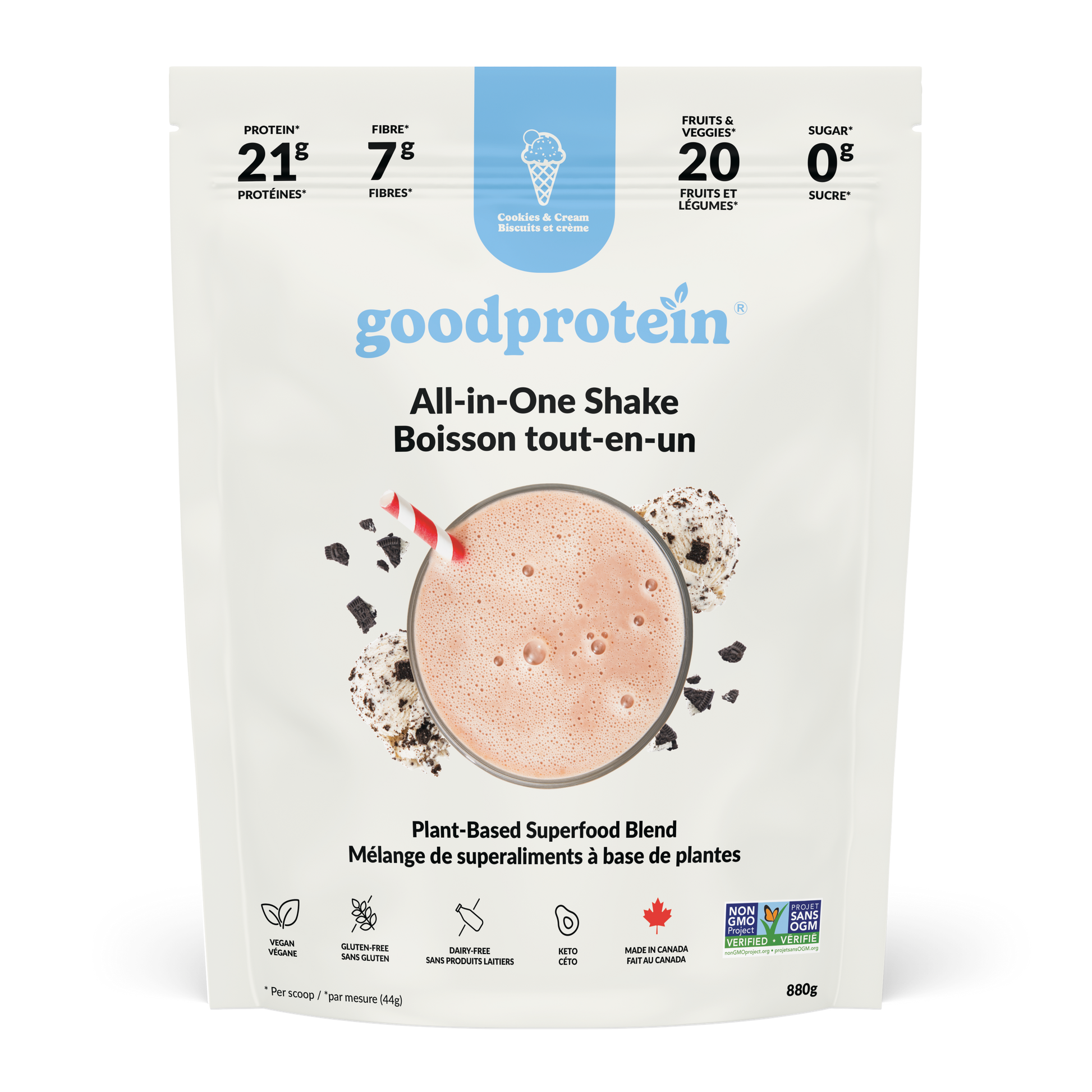 Good Protein All-in-One Cookies & Cream 880g