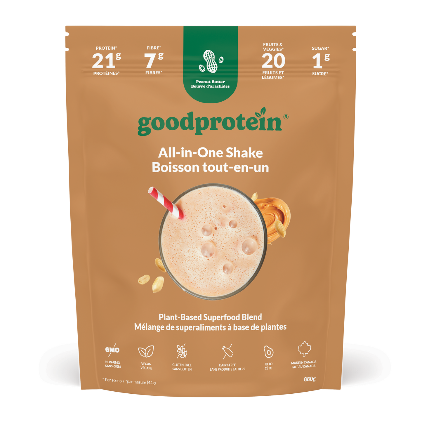 Good Protein All-in-One Peanut Butter 880g