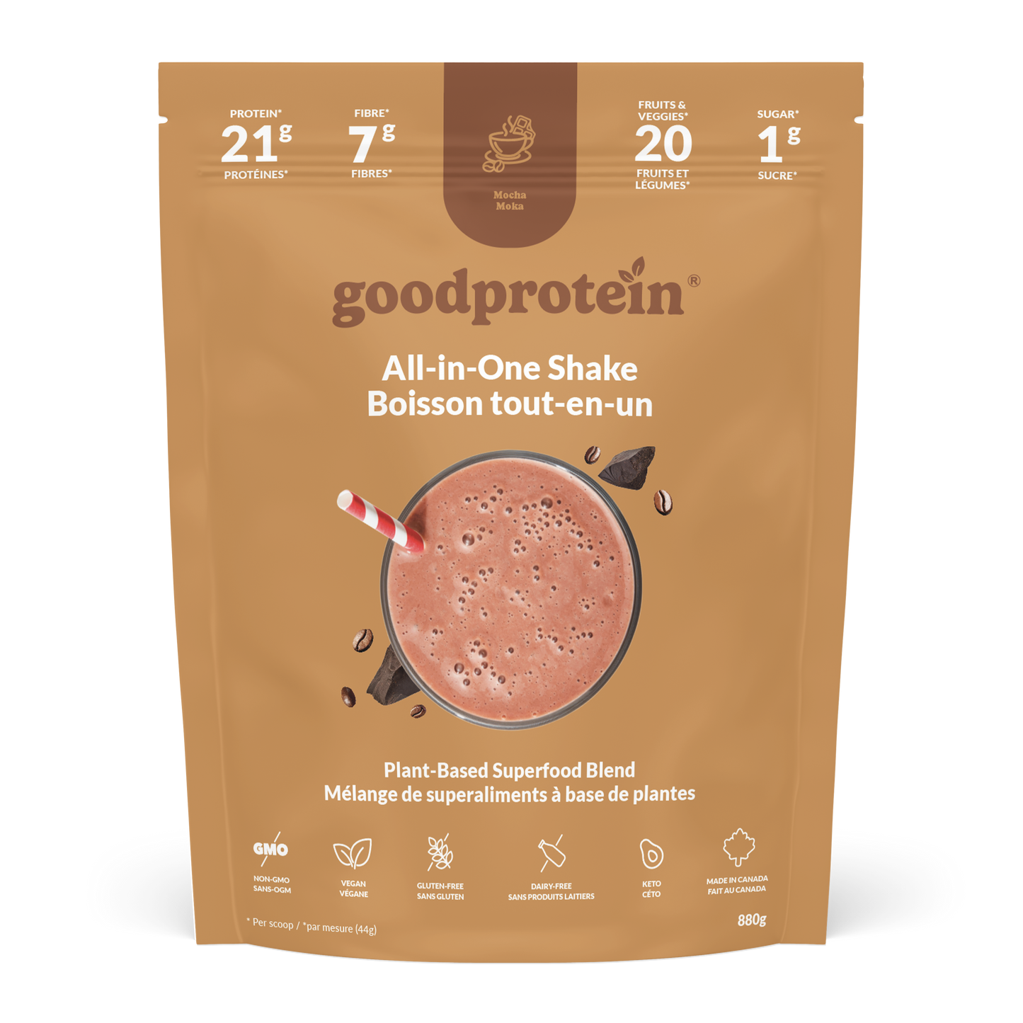 Good Protein All-in-One Mocha 880g