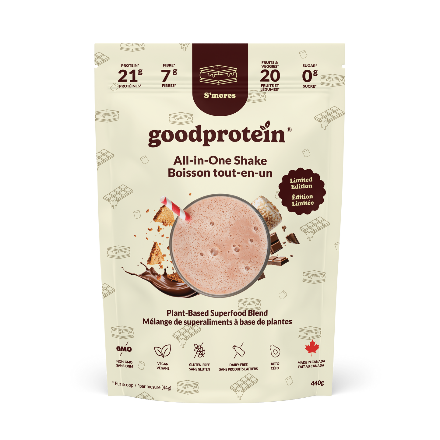 Good Protein All-in-One S'mores 440g