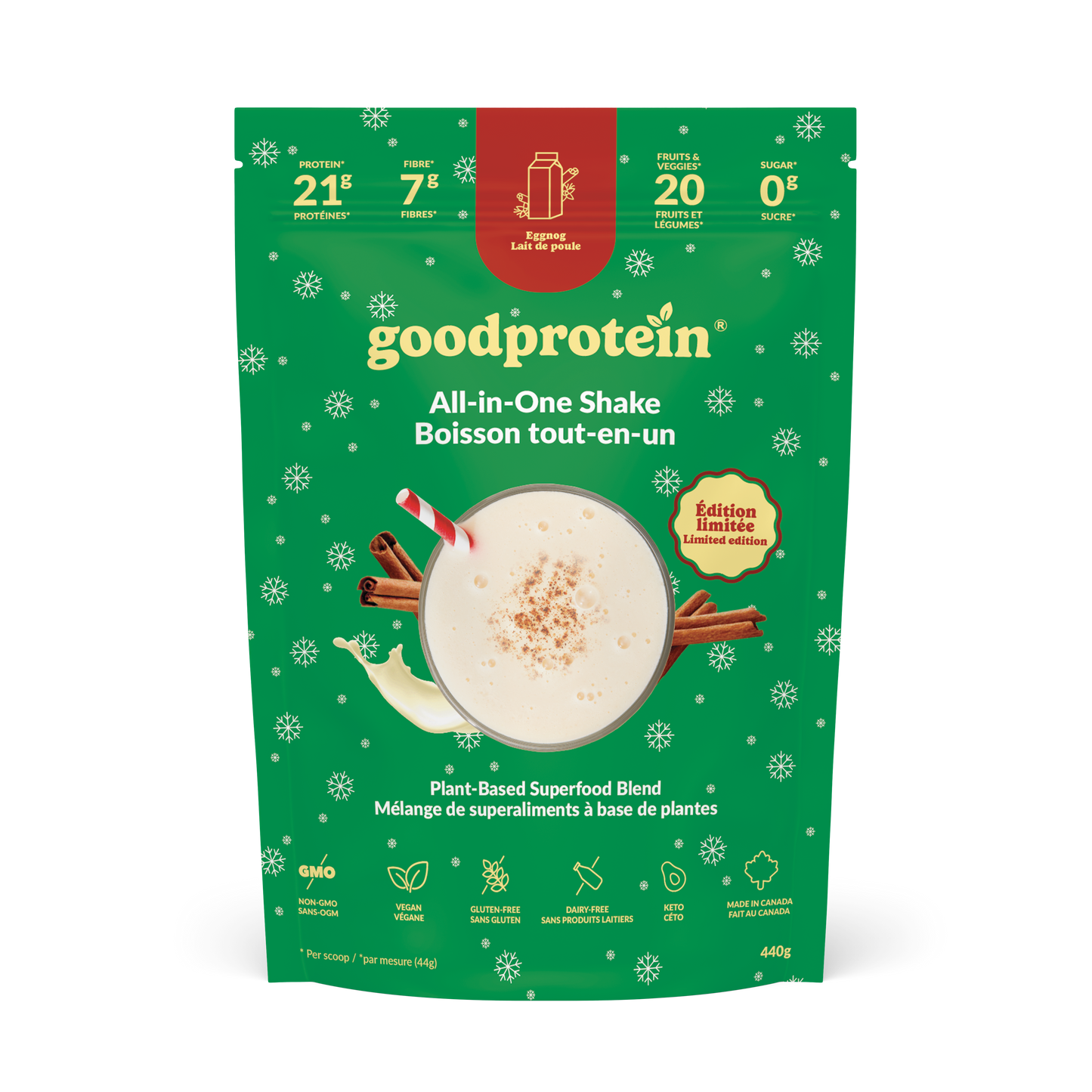 Good Protein All-in-One Eggnog 440g