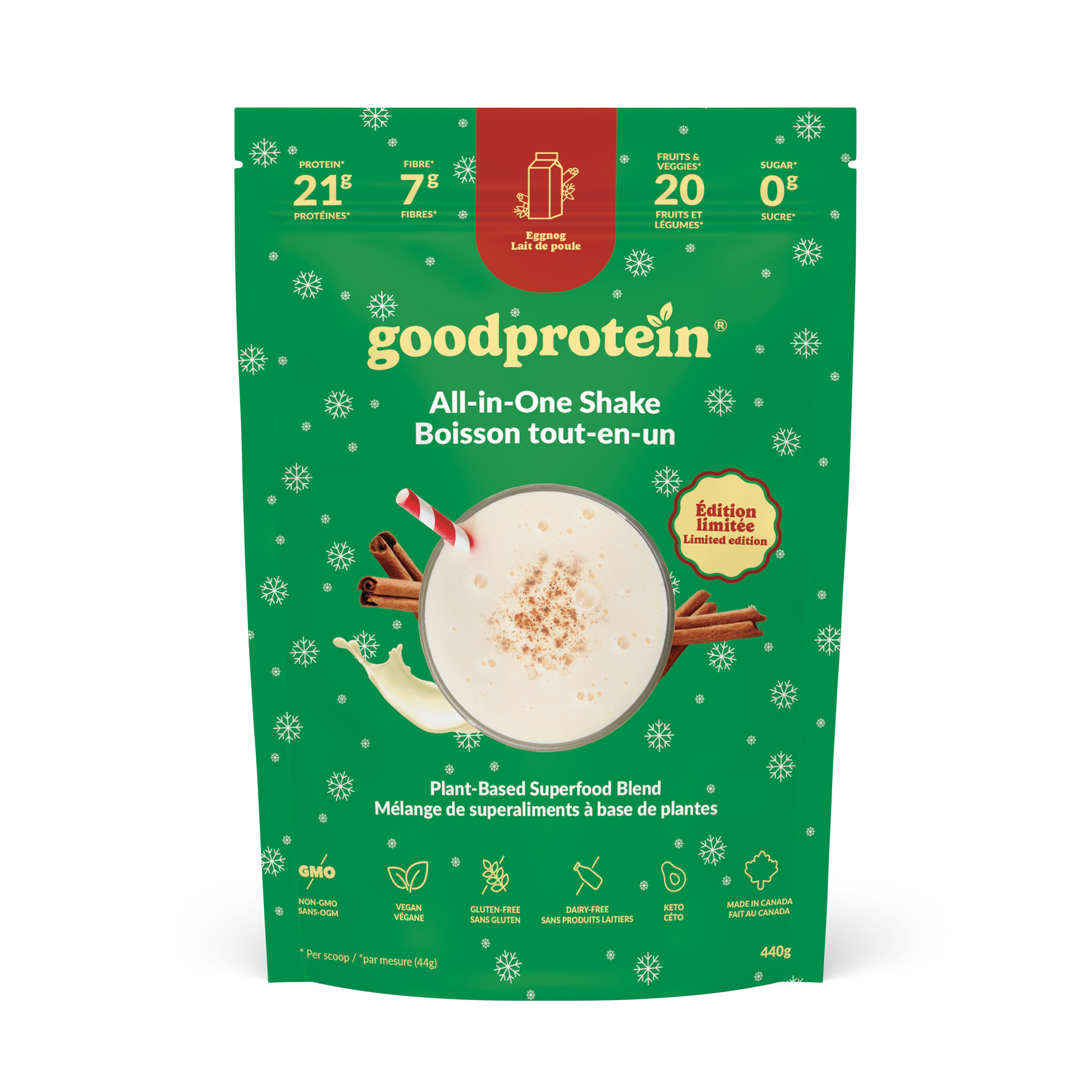 Good Protein All-in-One Eggnog 440g