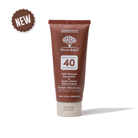 Birch Babe 100% Mineral Sunscreen SPF 40+ - Coconut