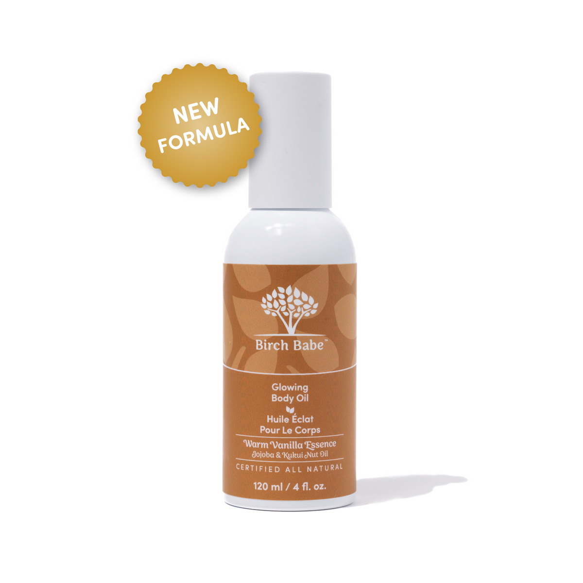 Birch Babe Glowing Body Oil - Vanilla
