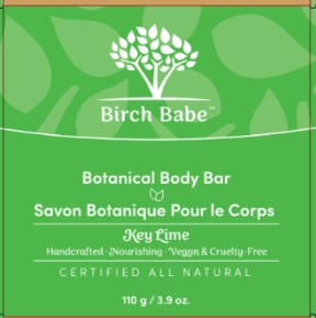 Birch Babe Body Bar - Key Lime