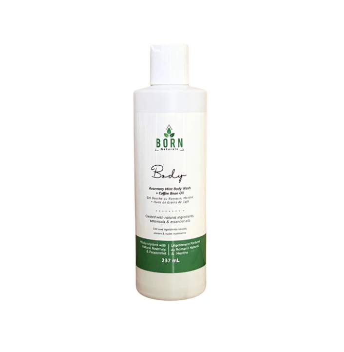 BORN Naturals BODY Rosemary Mint Body Wash