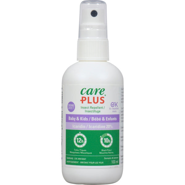 Care Plus Icaridin 20% Kids & Baby Insect Repellent 100ml