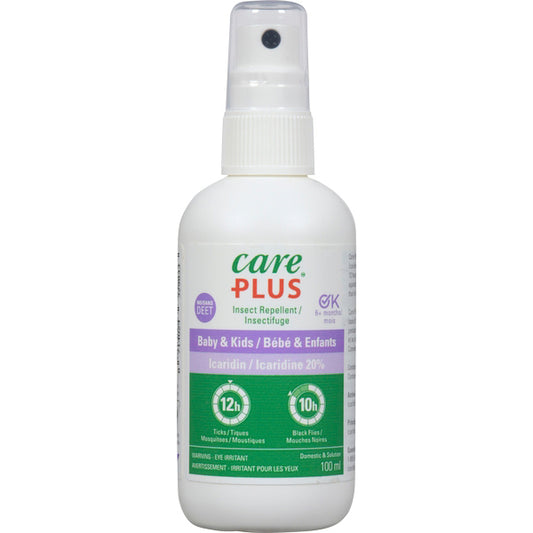 Care Plus Icaridin 20% Kids & Baby Insect Repellent 100ml