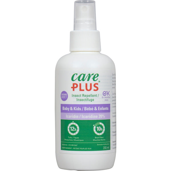 Care Plus Icaridin 20% Kids & Baby Insect Repellent 200ml