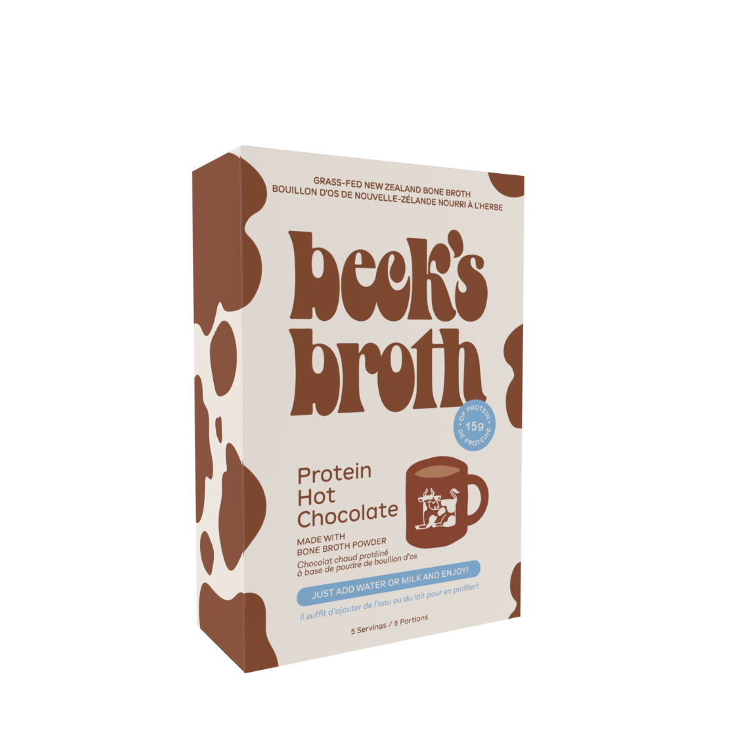 Beck's Broth Protein Hot Chocolate - 5-Pack Box