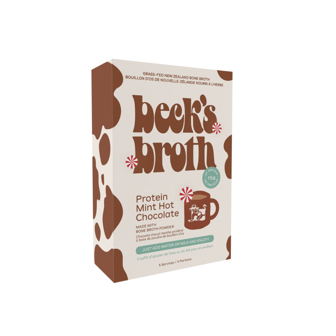 Beck's Broth Mint Hot Chocolate - 5-Pack Box