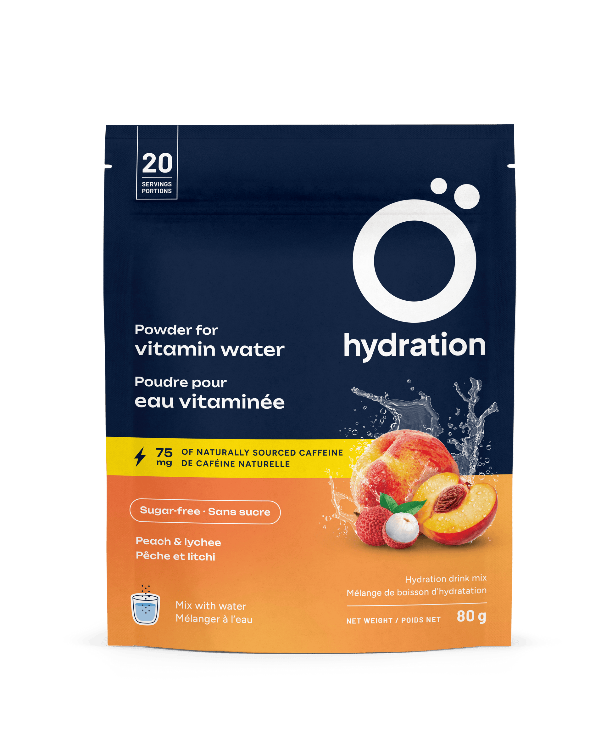 Peach-Lychee | Ö Hydration Electrolyte + Caffeine Peach-Lychee