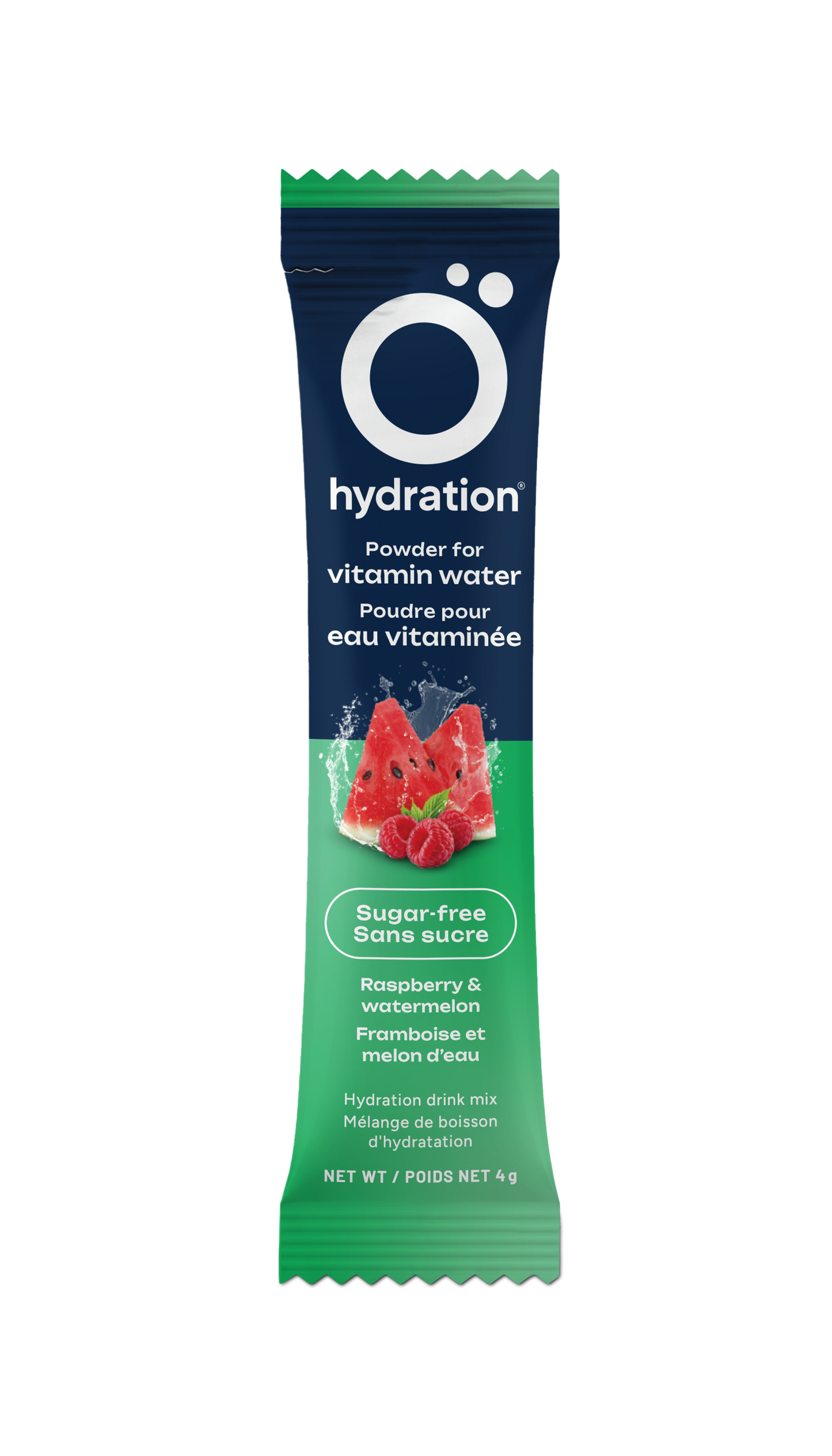 Ö Hydration Electrolyte Drink Mix Raspberry-Watermelon, Case of 10 Stick Packs