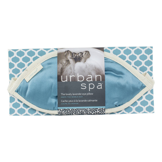 Urban Spa Lovely Lavender Eye Pillow, Pure Silk Eye Mask Filled with French Lavender