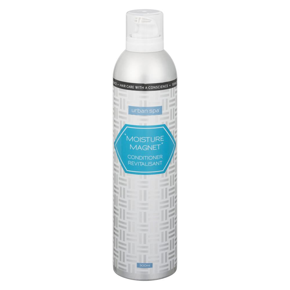 Urban Spa Conditioner 300ml, Moisture Magnet, Smooth Move or Speaks Volumes, Lightweight Daily Conditioner in a Recyclable Aluminum Bottle - Moisture Magnet
