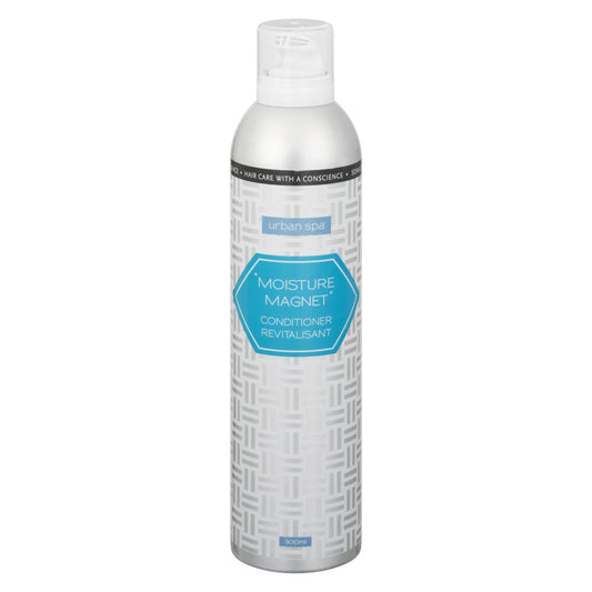 Urban Spa Conditioner 300ml, Moisture Magnet, Smooth Move or Speaks Volumes, Lightweight Daily Conditioner in a Recyclable Aluminum Bottle - Moisture Magnet